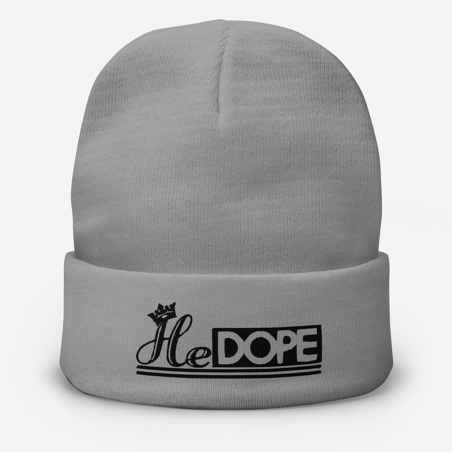 HeDope Embroidered Beanie