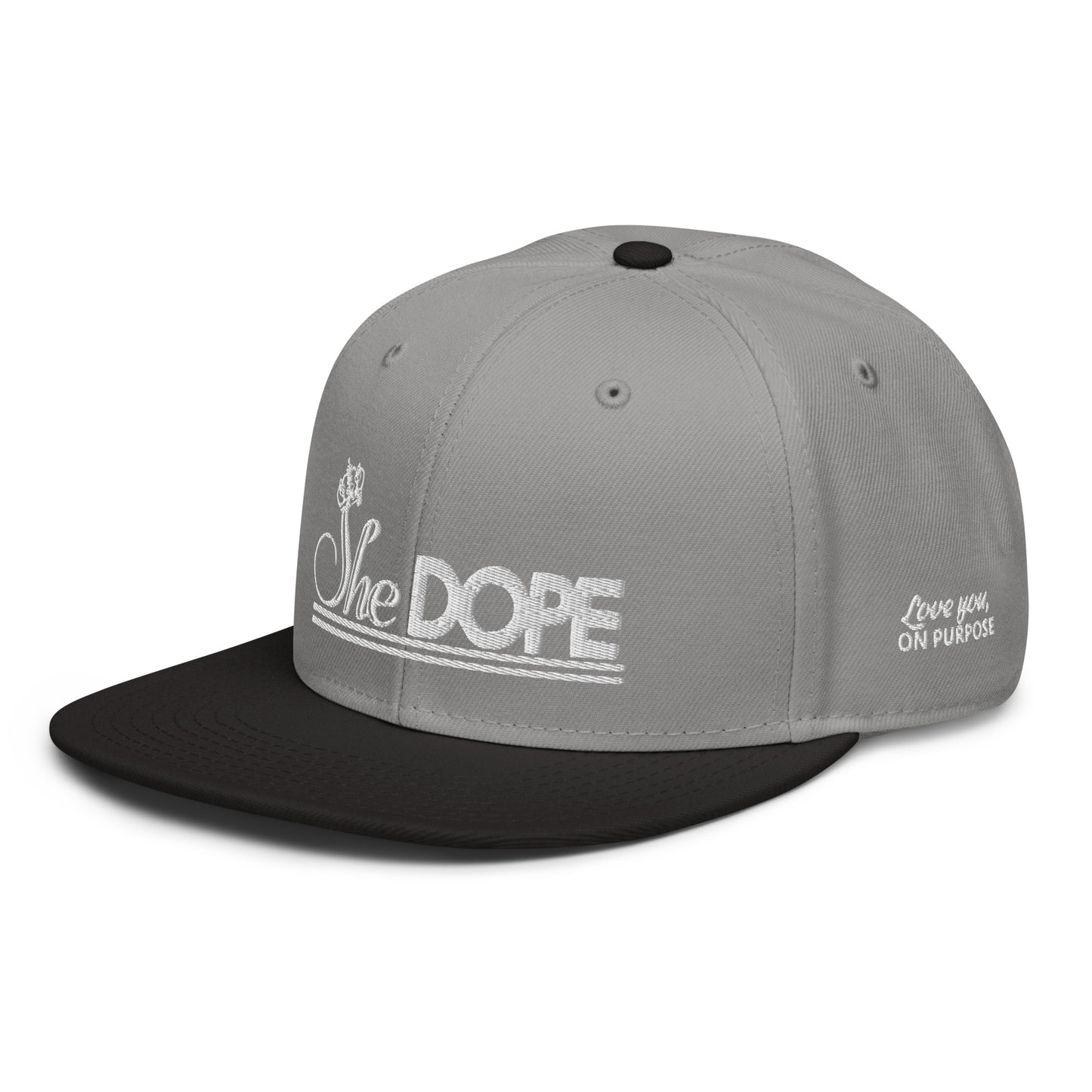 3D SheDope Snapback Hat