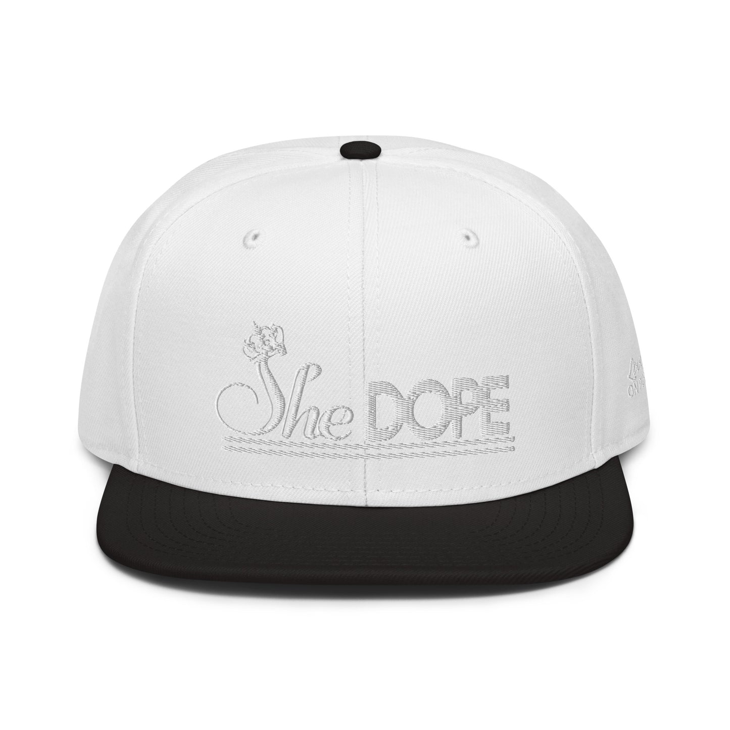3D SheDope Snapback Hat