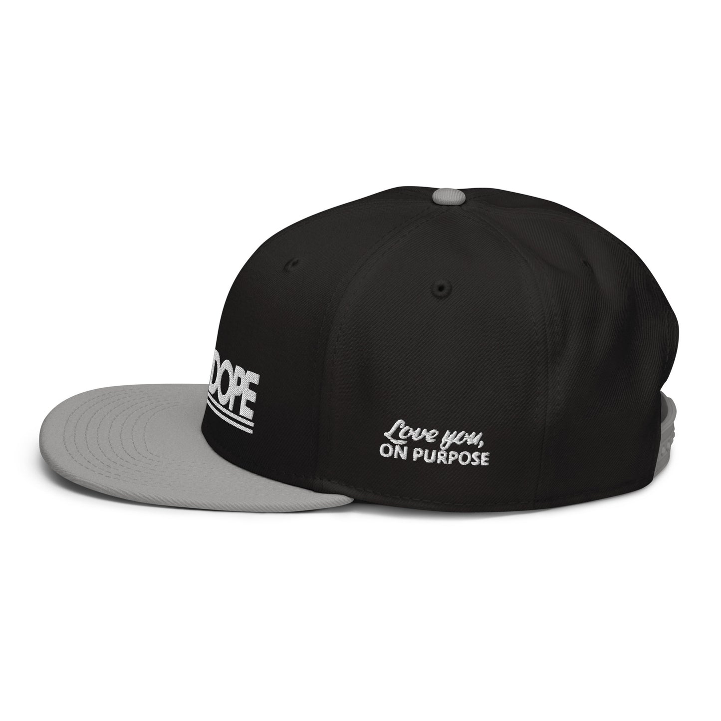 3D SheDope Snapback Hat