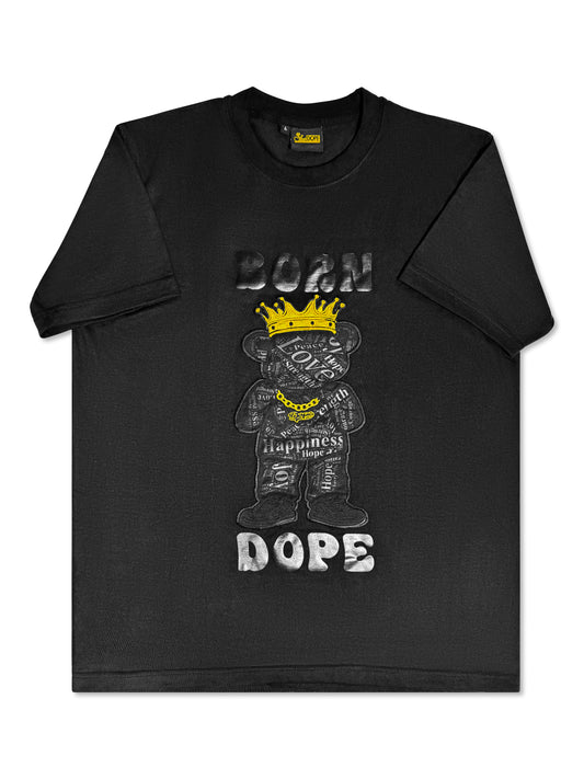 Born Dope Bear Tshirt