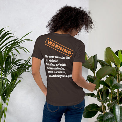 Warning: SheDOPE T-shirt