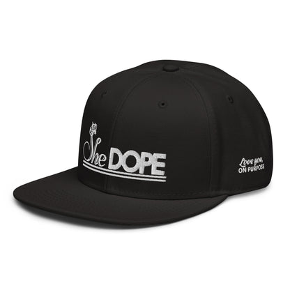 3D SheDOPE Snapback Hat