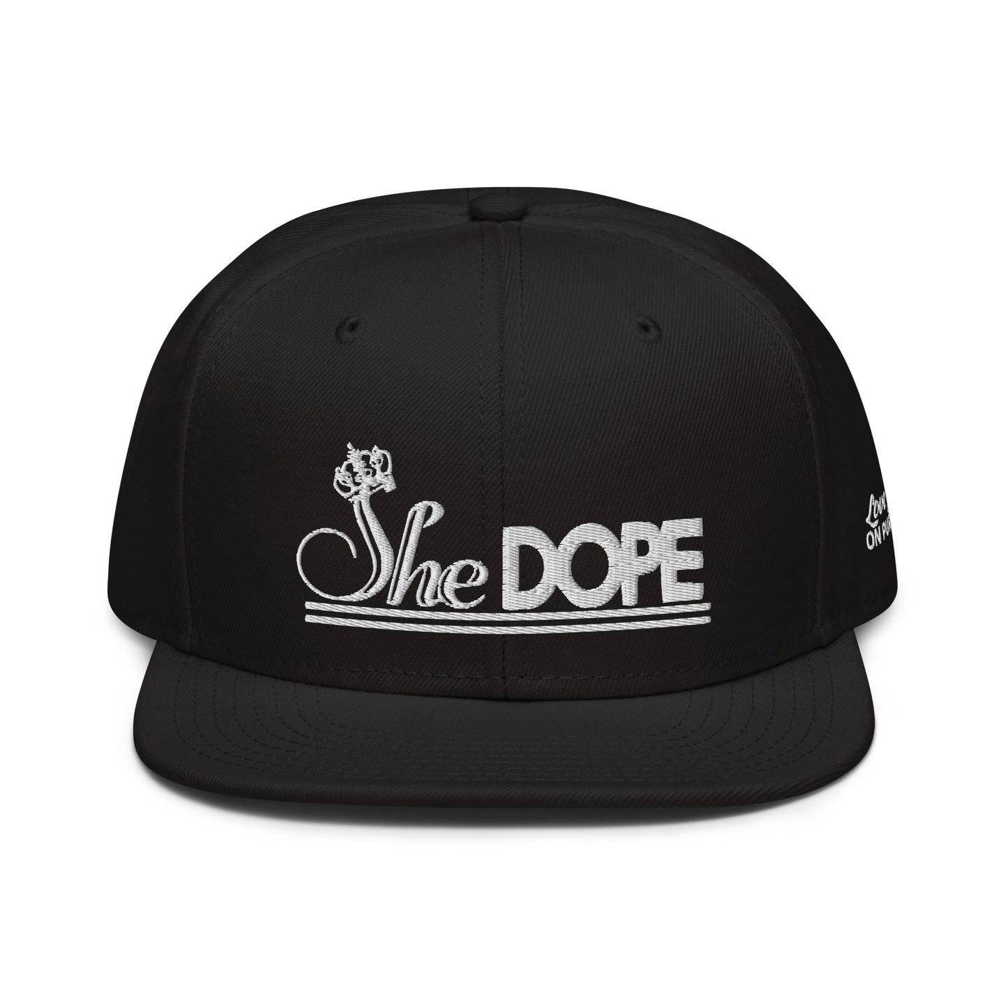 3D SheDOPE Snapback Hat