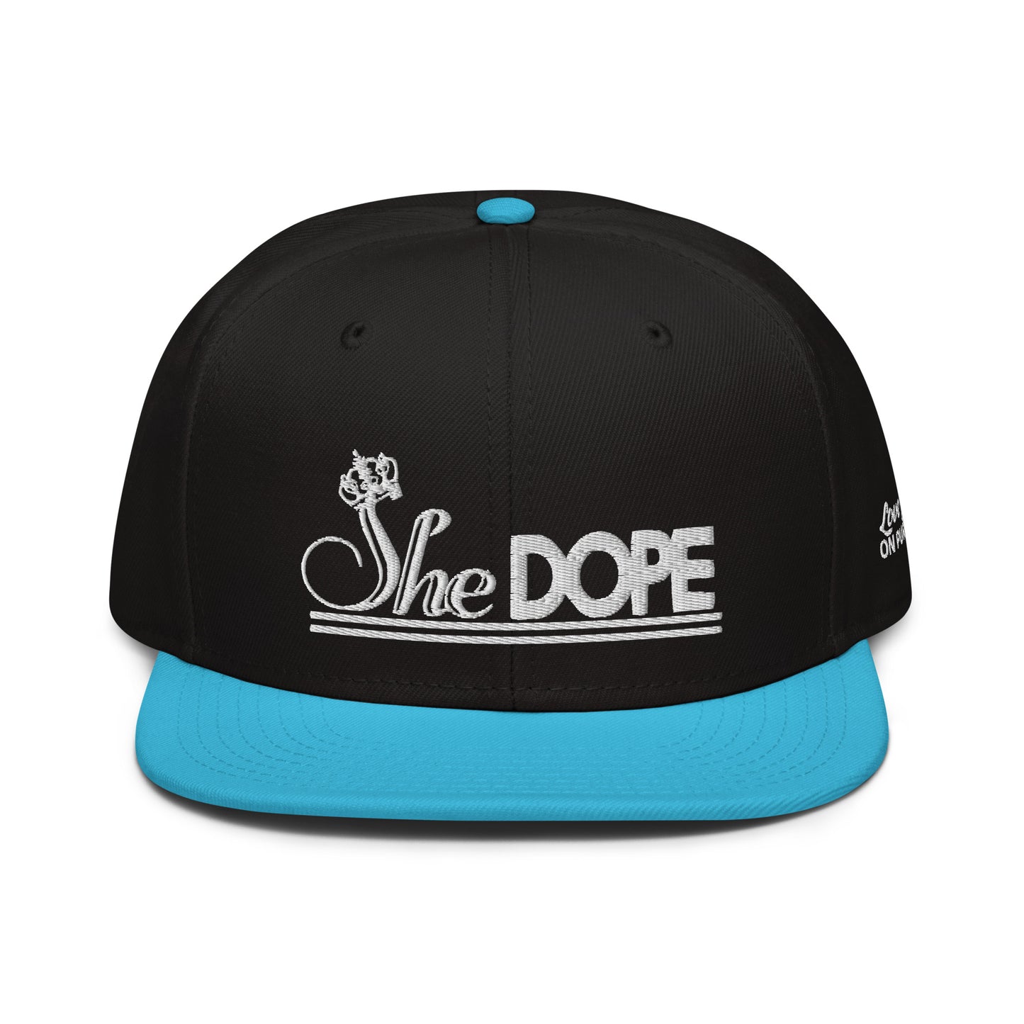 3D SheDOPE Snapback Hat