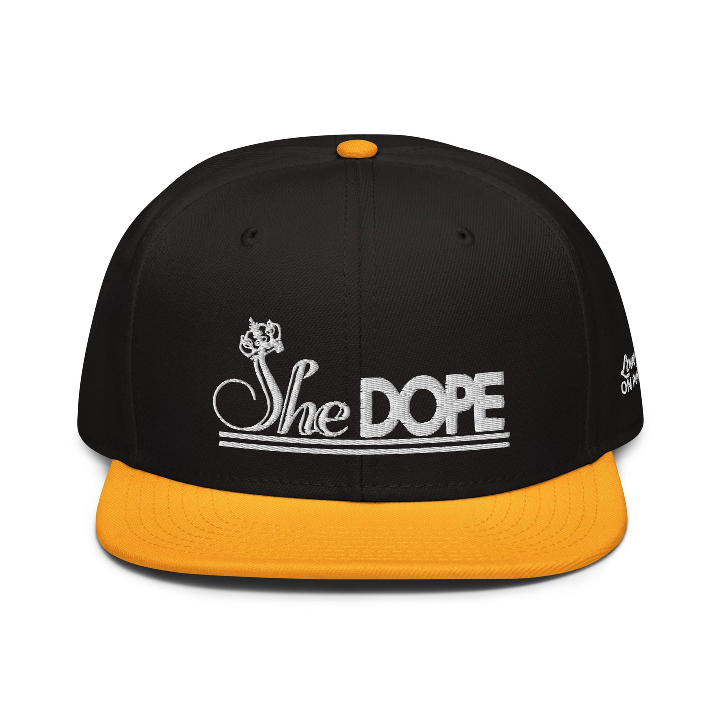 3D SheDOPE Snapback Hat