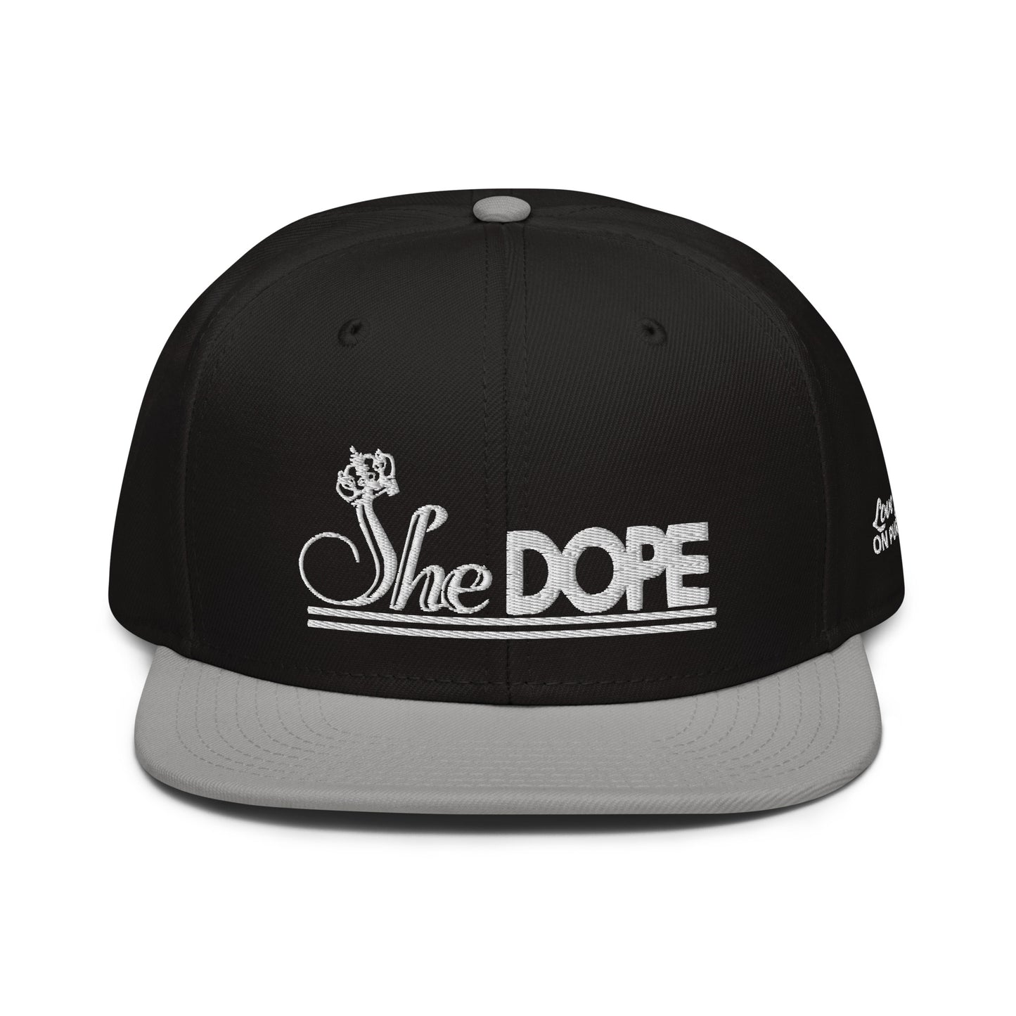 3D SheDOPE Snapback Hat