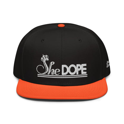 3D SheDOPE Snapback Hat