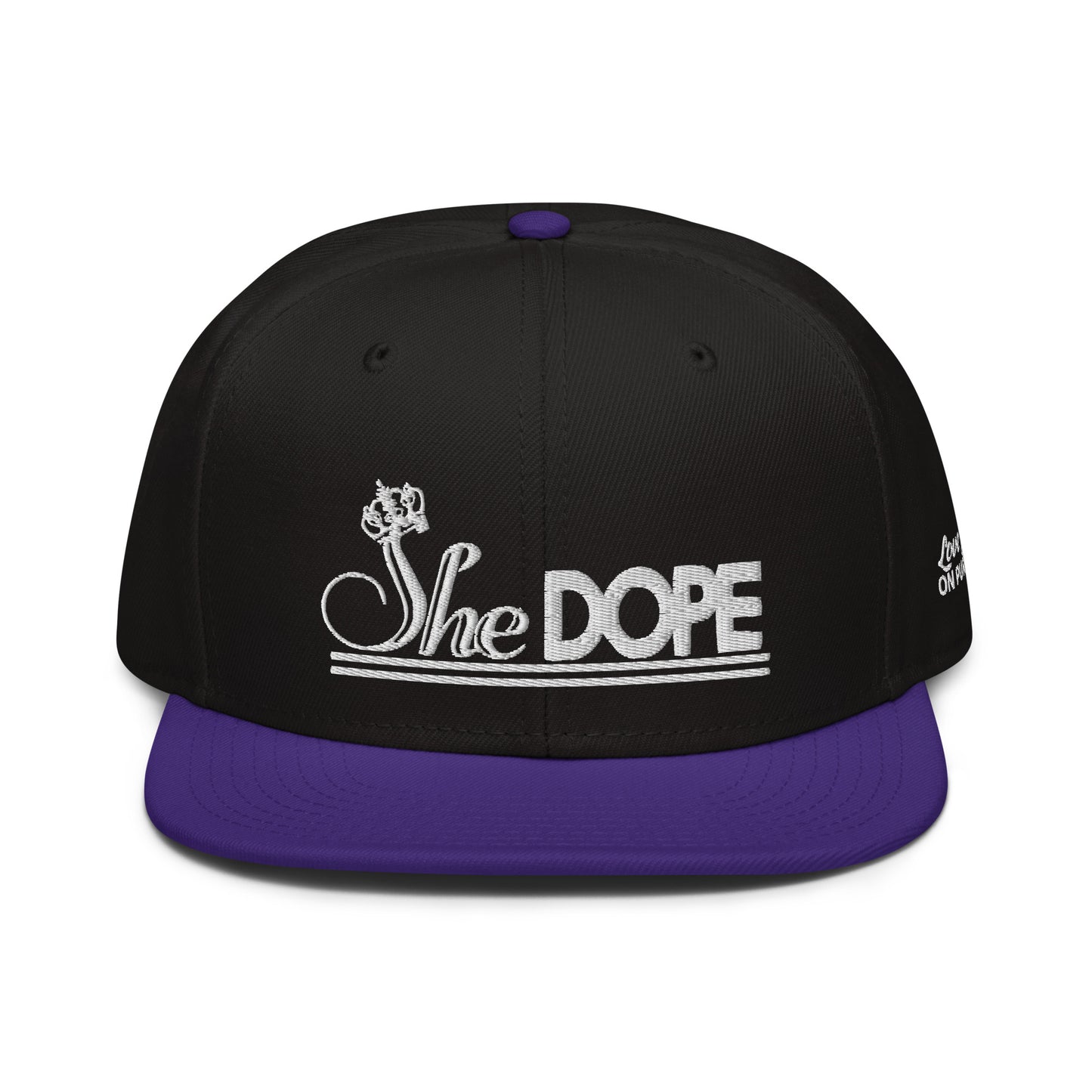 3D SheDOPE Snapback Hat