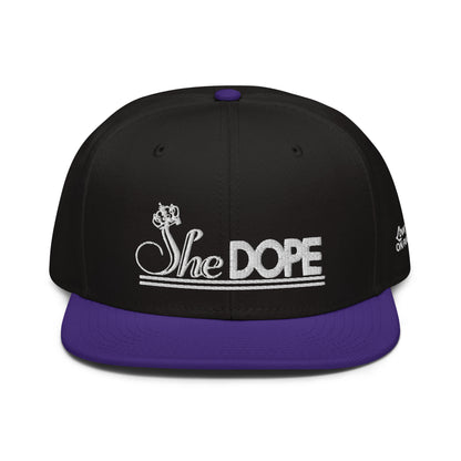 3D SheDOPE Snapback Hat