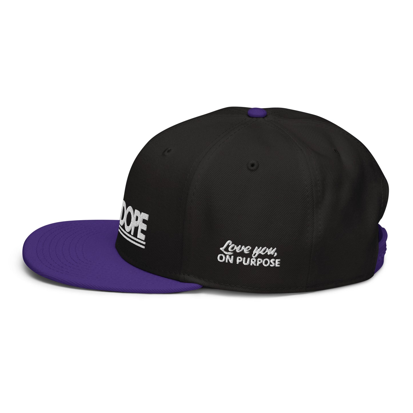 3D SheDOPE Snapback Hat