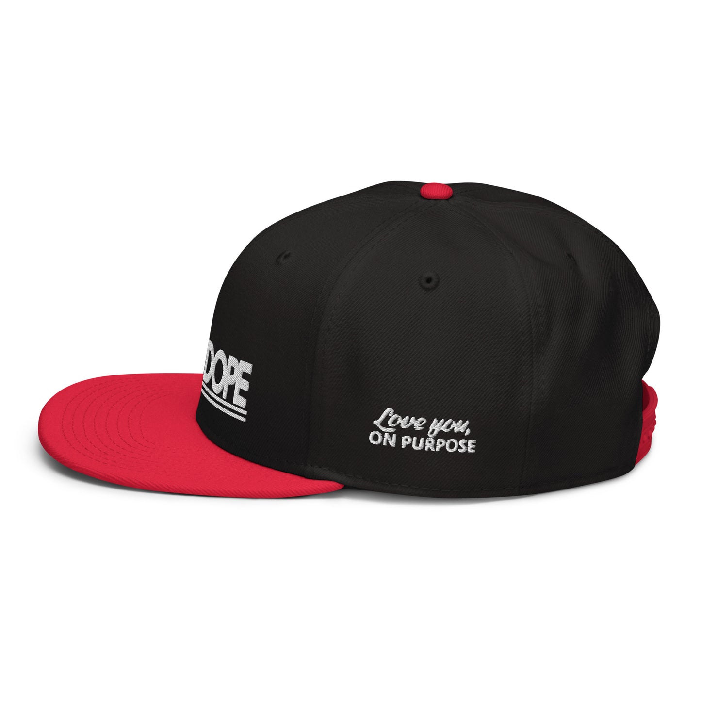 3D SheDOPE Snapback Hat