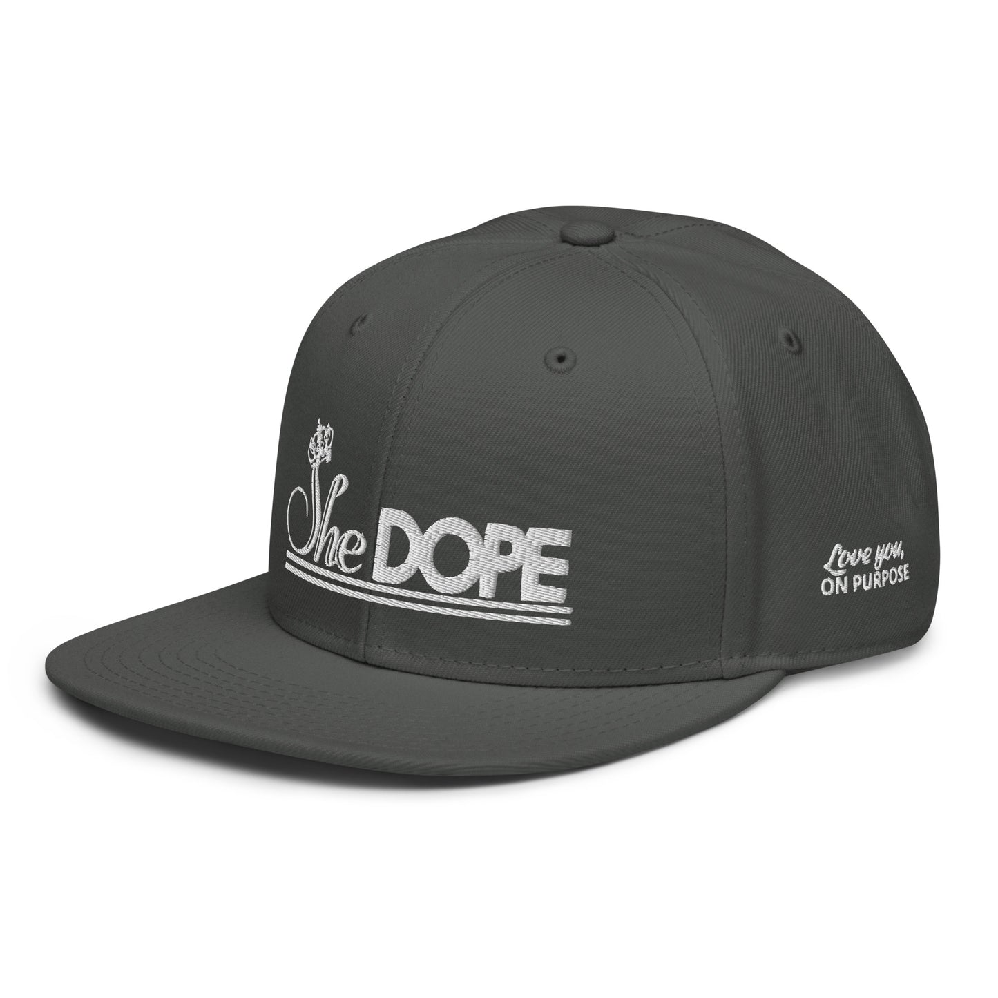 3D SheDOPE Snapback Hat