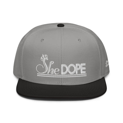 3D SheDOPE Snapback Hat