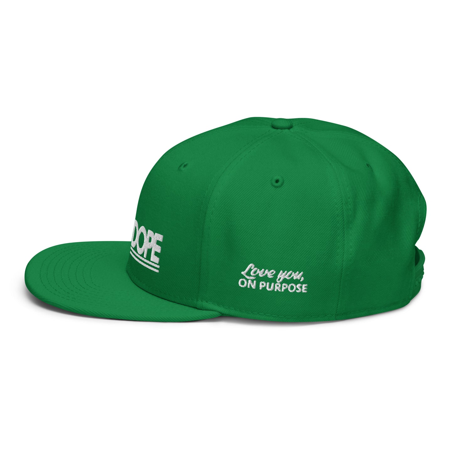 3D SheDOPE Snapback Hat