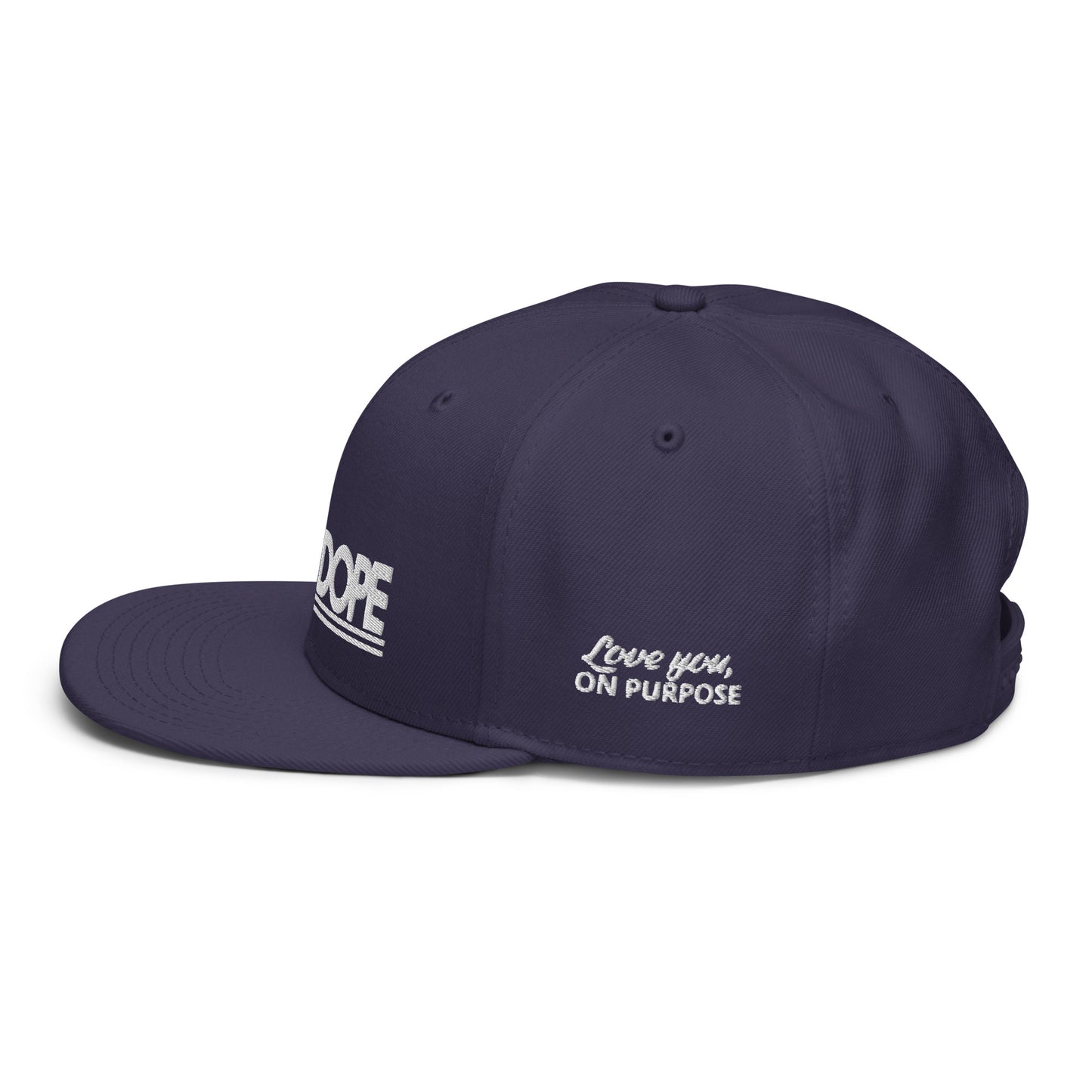 3D SheDOPE Snapback Hat
