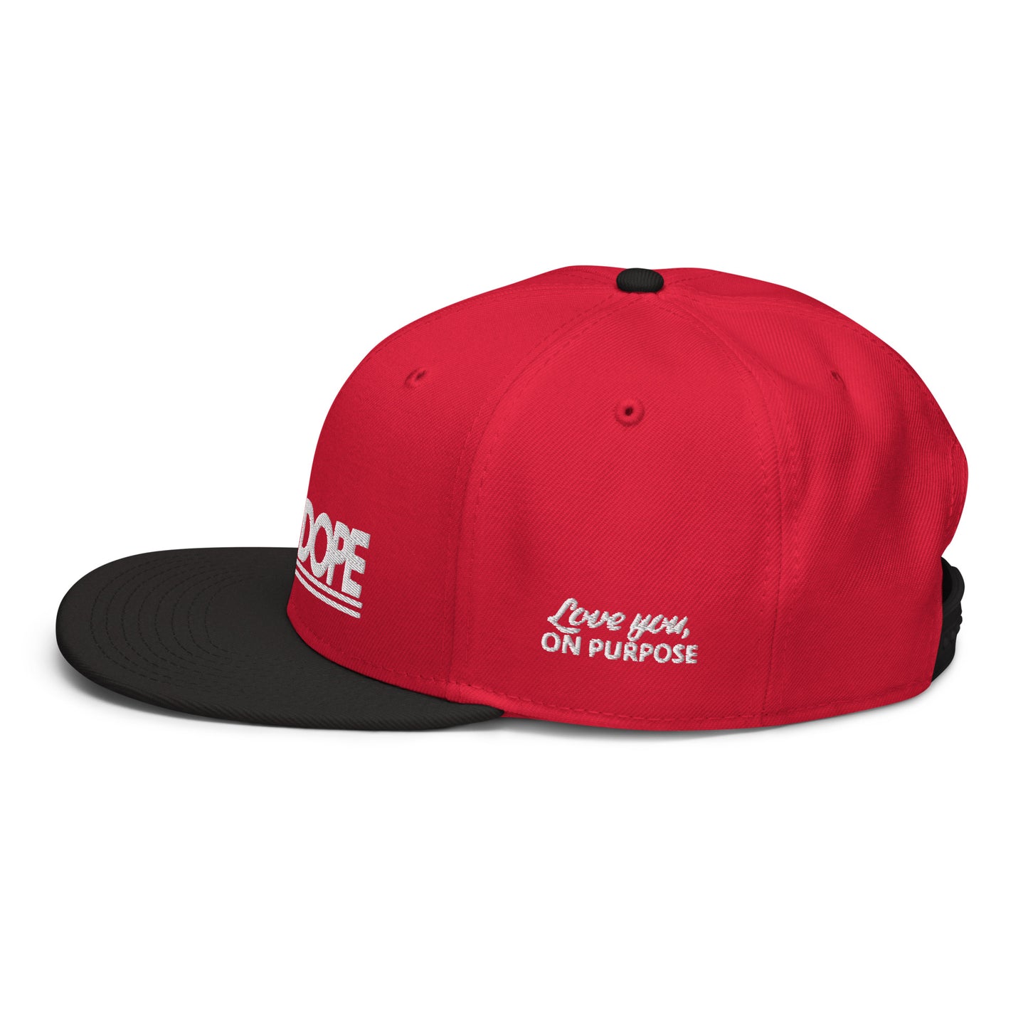 3D SheDOPE Snapback Hat