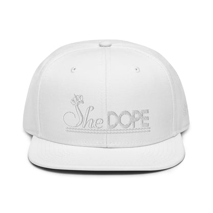 3D SheDOPE Snapback Hat