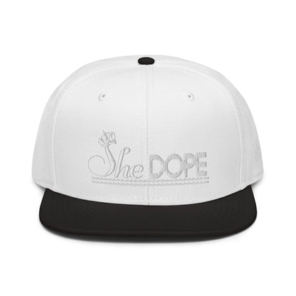 3D SheDOPE Snapback Hat