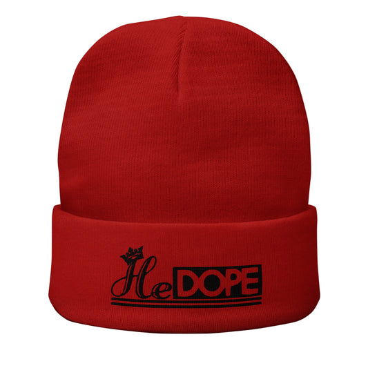 HeDOPE Embroidered Beanie