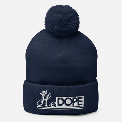 HeDOPE Pom-Pom Beanie