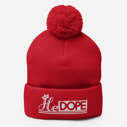 HeDOPE Pom-Pom Beanie