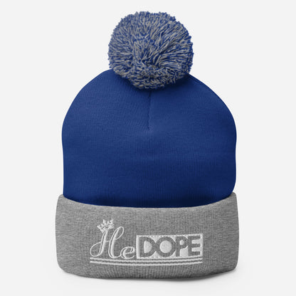 HeDOPE Pom-Pom Beanie