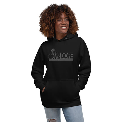 Signature SheDOPE Hoodie in Black