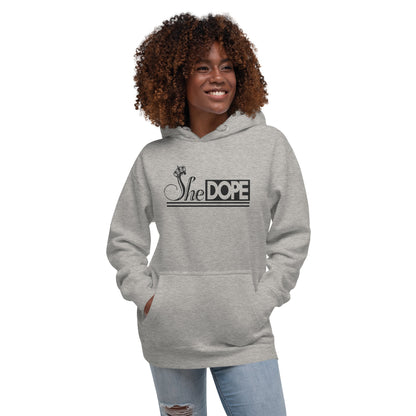 Signature SheDOPE Hoodie in Black