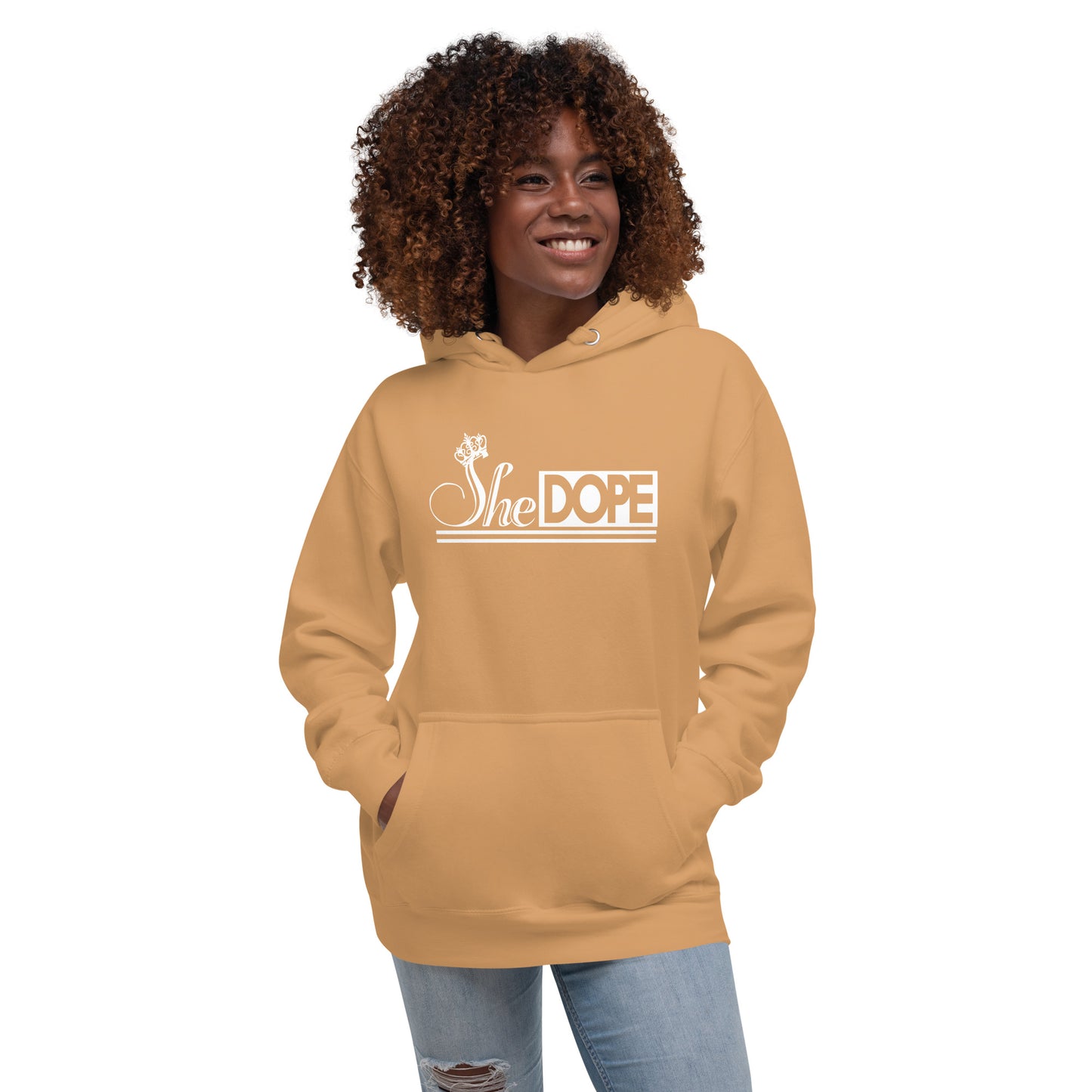 Signature SheDOPE Hoodie in White
