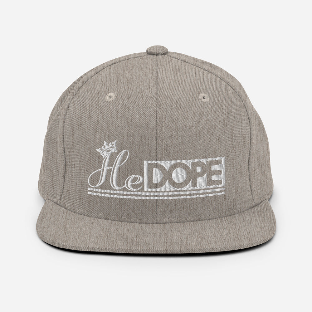 HeDope in White Snapback Hat