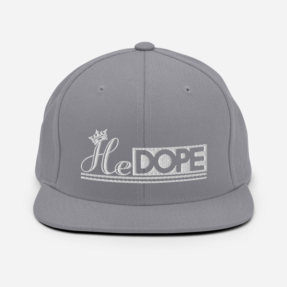 HeDope in White Snapback Hat