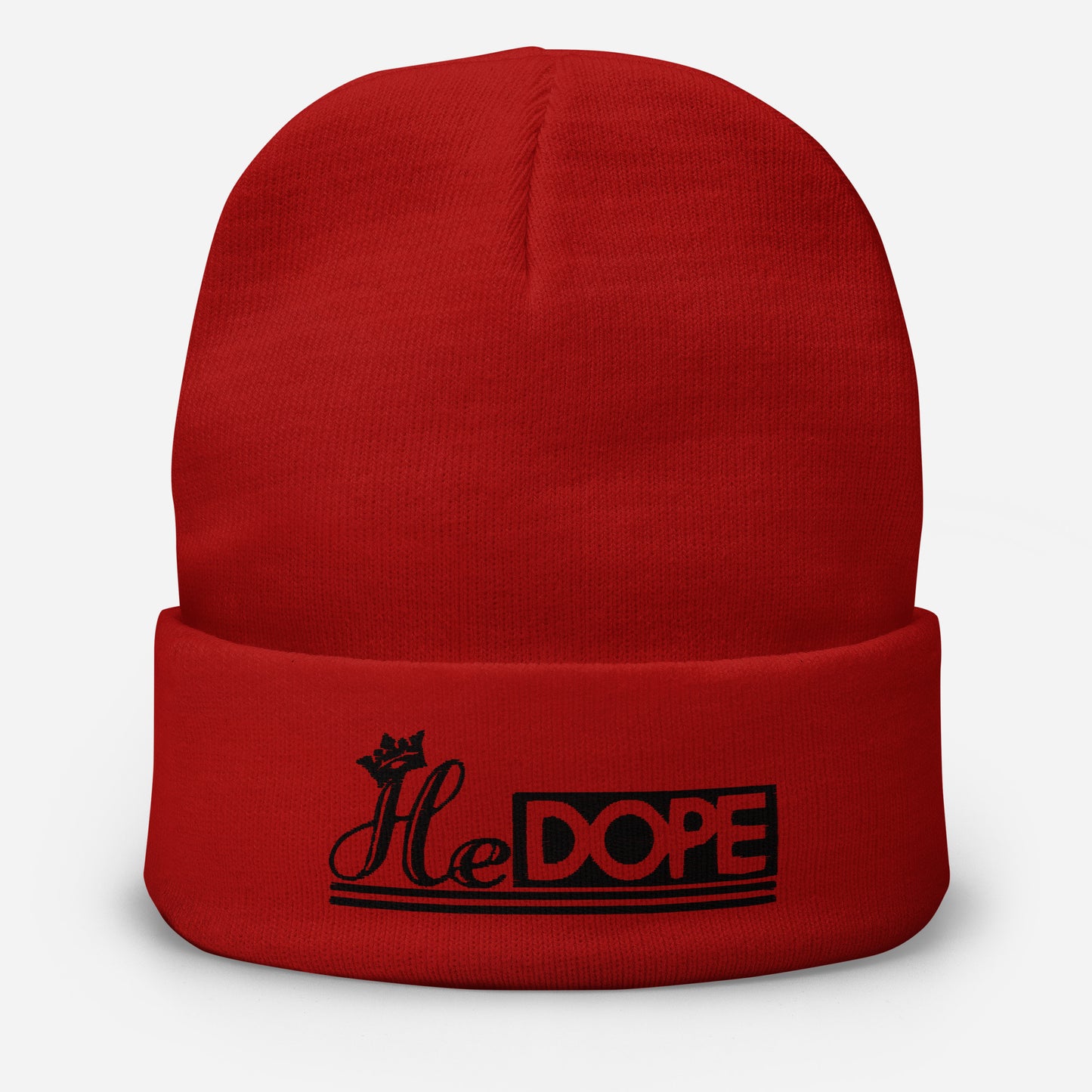 HeDope Embroidered Beanie