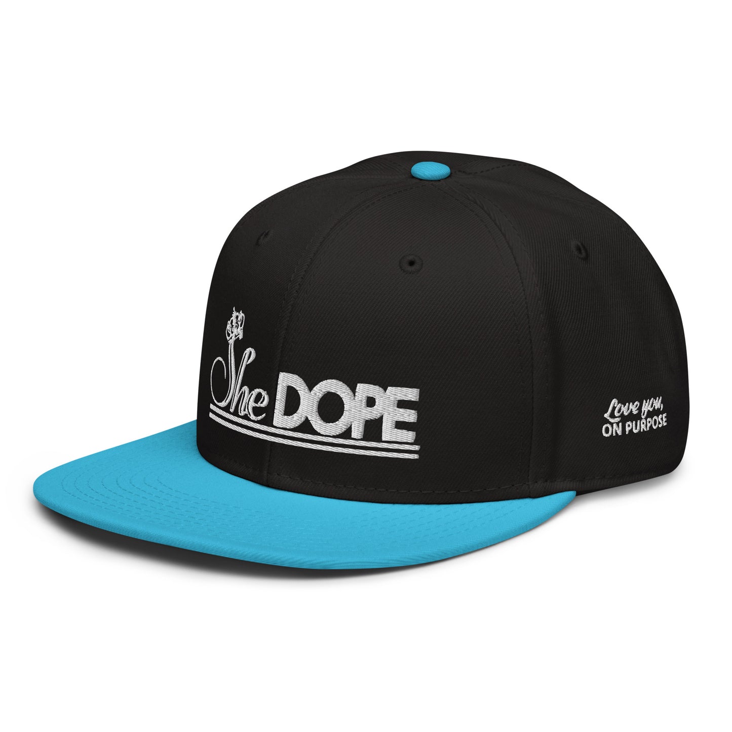 3D SheDope Snapback Hat