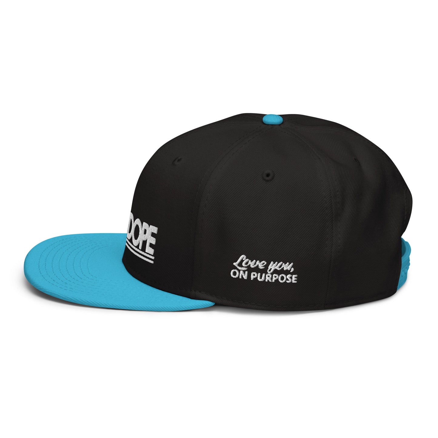 3D SheDope Snapback Hat