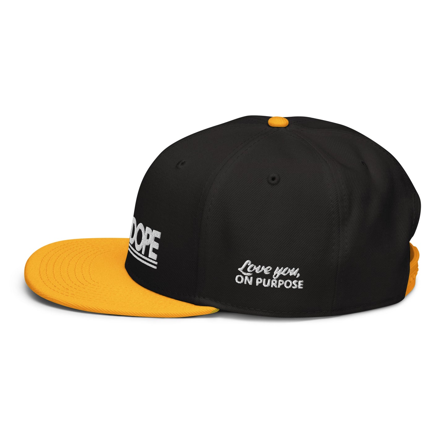 3D SheDope Snapback Hat