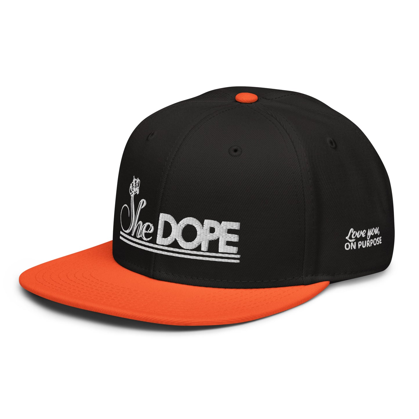 3D SheDope Snapback Hat