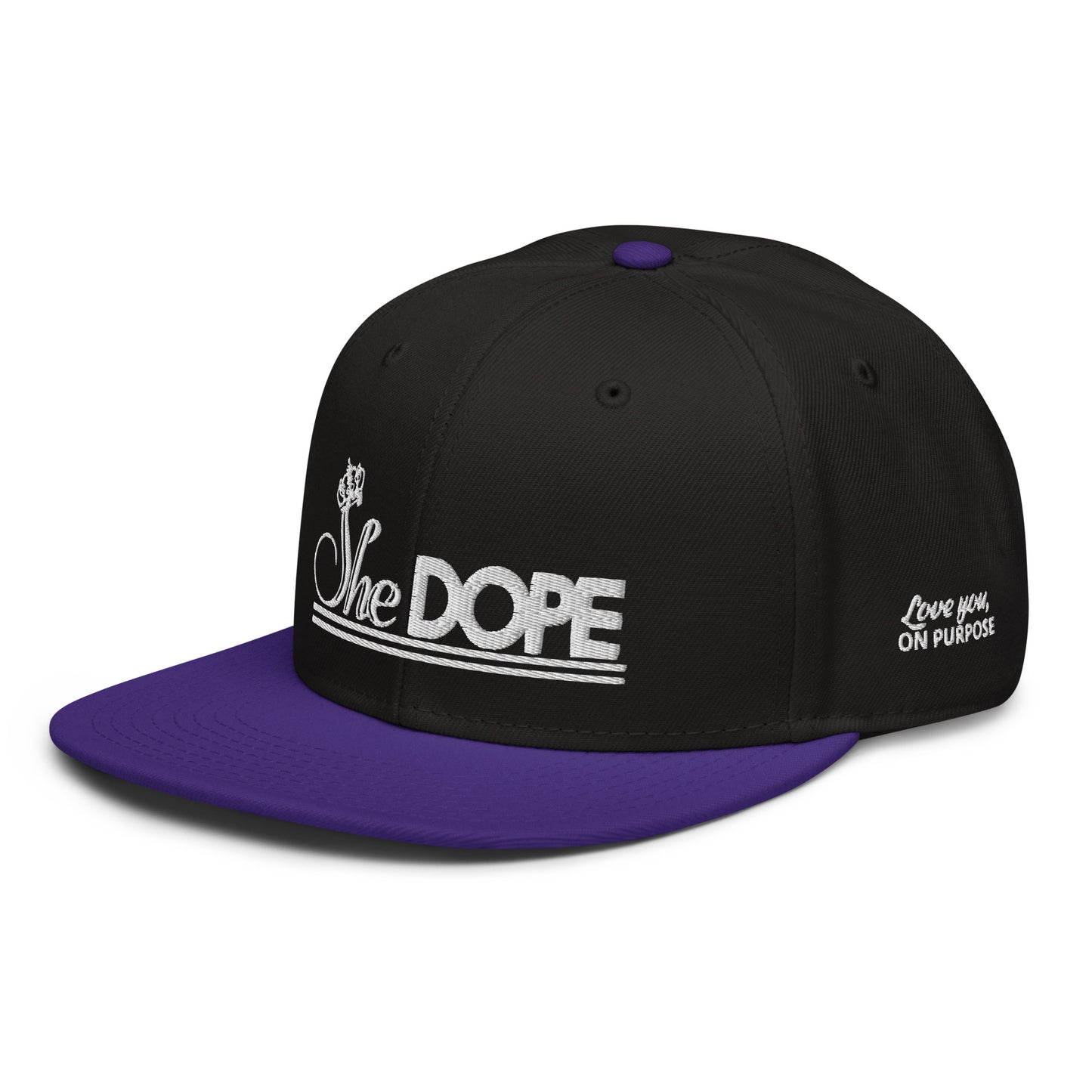 3D SheDope Snapback Hat