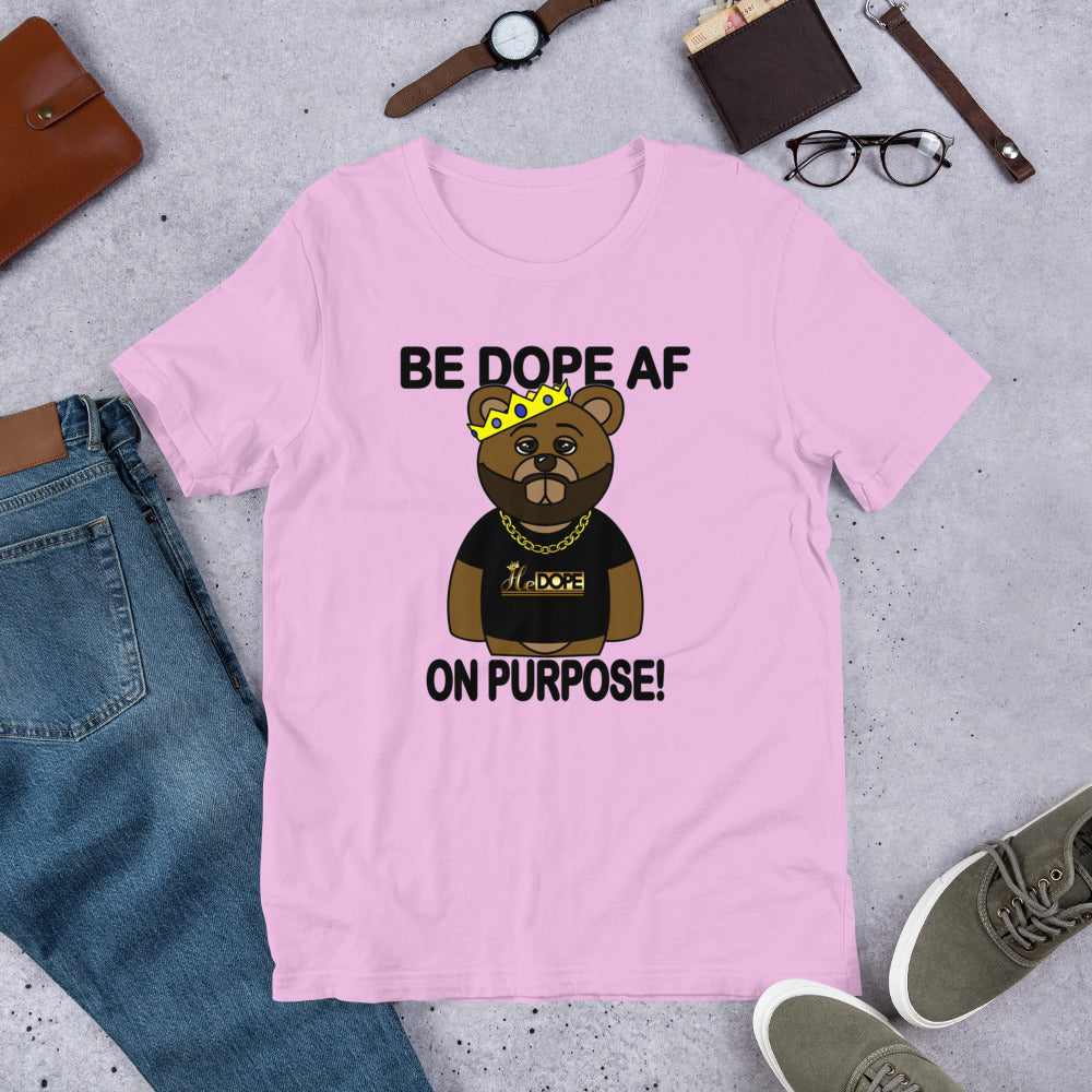 Dope AF /BL Short-Sleeve Unisex T-Shirt