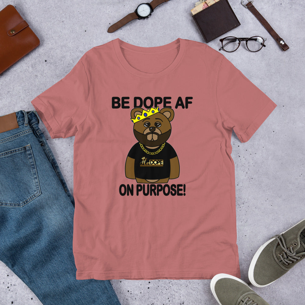 Dope AF /BL Short-Sleeve Unisex T-Shirt