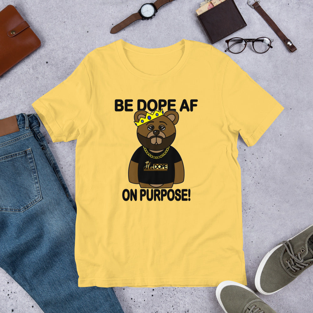 Dope AF /BL Short-Sleeve Unisex T-Shirt